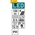 Päikesepatareiga + liikumisanduriga automaatne lamp Elektriseadmed