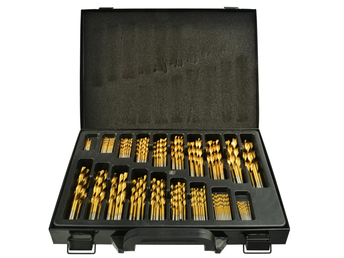 HSS metallist puuride komplekt 170tk Puurid ja tarvikud