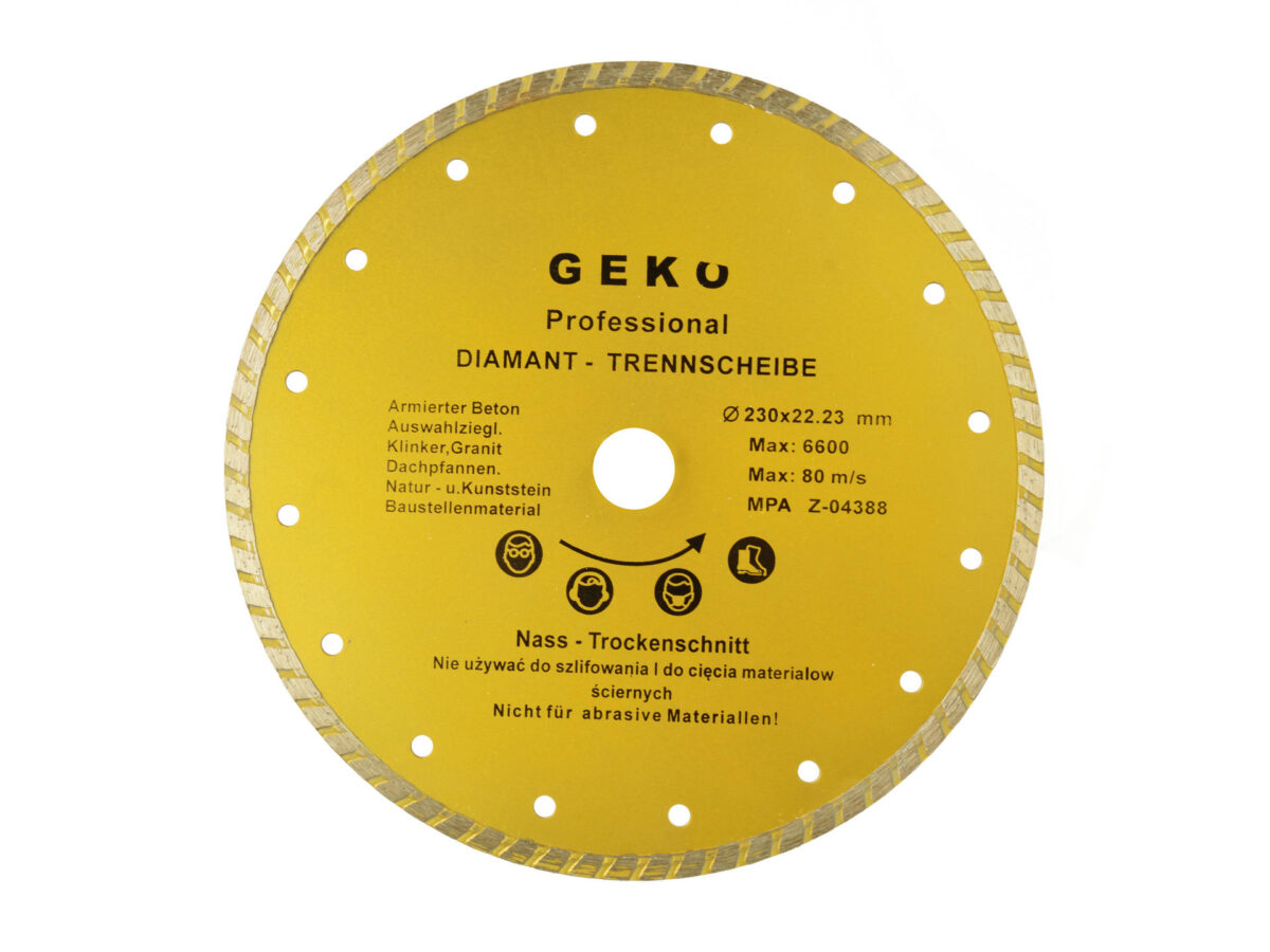 Teemantketas 230mm Geko PROFI Teemantkettad