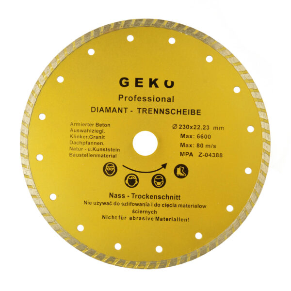 Teemantketas 230×22,2x10mm Teemantkettad
