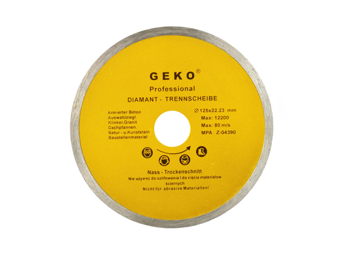 Teemantketas 125x8x22mm Geko PROFI Teemantkettad