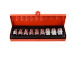 Torx padrunvõtmete komplekt E10-E24 CrV 1/2″ Võtmete komplektid