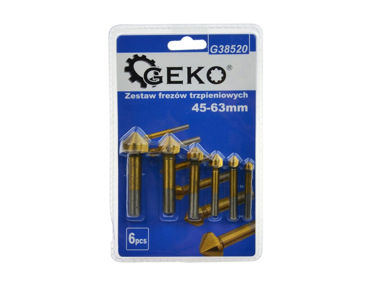Faasipuuride komplekt 6 tk 45-63mm Puurid ja tarvikud
