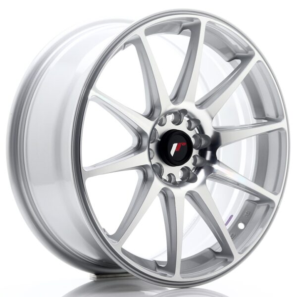 Valuvelg Japan Racing JR11 18×7,5 ET35 5×100/120 Silver Machined Face JR11