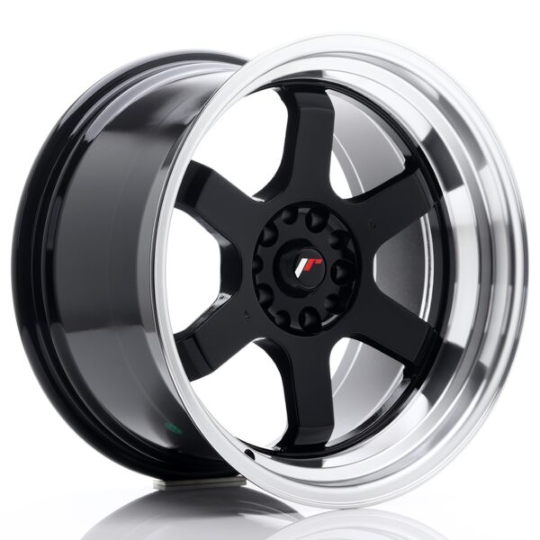 Valuvelg Japan Racing JR12 18×10 ET20 5×114/120 Gloss Black Machined Lip JR12