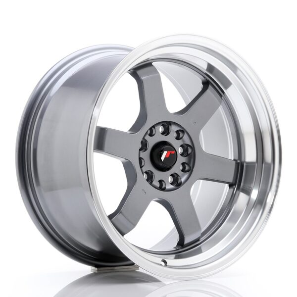 Valuvelg Japan Racing JR12 18×10 ET20 5×114/120 Gun Metal Machined Lip JR12