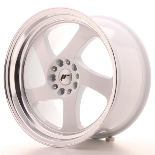 Valuvelg Japan Racing JR15 18×9,5 ET40 5×112/114 White Machined Lip JR15