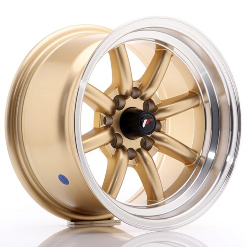Valuvelg Japan Racing JR19 14×8 ET-13 4×100/114 Gold Machined Lip JR19