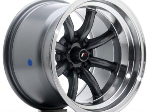 Valuvelg Japan Racing JR19 16×8 ET0 4×100/114 Gun Metal Machined Lip JR19