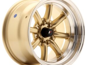 Valuvelg Japan Racing JR19 15×8 ET0 4×100 Gun Metal Machined Lip JR19