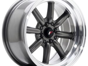 Valuvelg Japan Racing JR19 16×8 ET-20 4×100/114 Gun Metal Machined Lip JR19