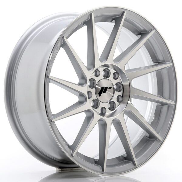 Valuvelg Japan Racing JR22 18×7,5 ET40 5×112/114 Silver Machined Face JR22