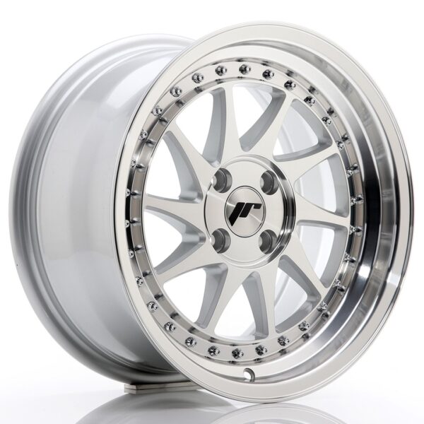 Valuvelg Japan Racing JR26 16×8 ET30 4×100 Silver Machined Face JR26