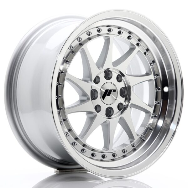 Valuvelg Japan Racing JR26 16×8 ET25 4×100/108 Silver Machined Face JR26