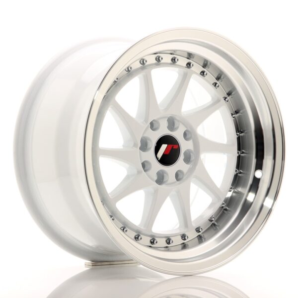 Valuvelg Japan Racing JR26 16×9 ET20 4×100/108 White Machined Lip JR26