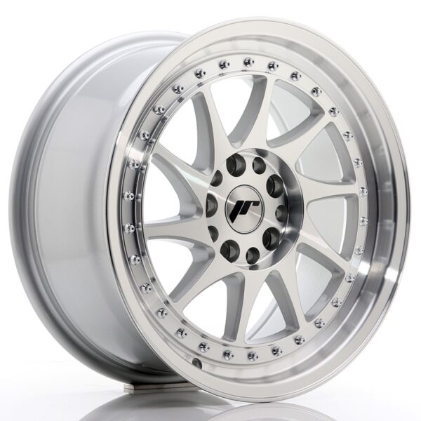 Valuvelg Japan Racing JR26 17×8 ET35 4×100/114 Silver Machined Face JR26