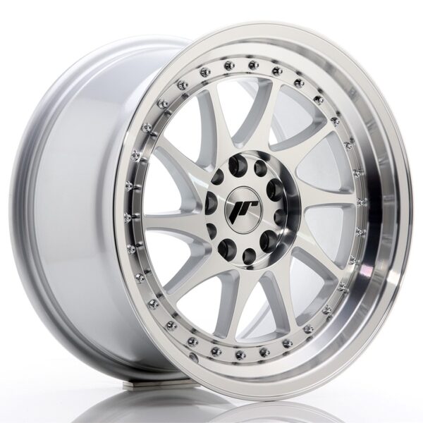 Valuvelg Japan Racing JR26 17×9 ET25 5×114/120 Silver Machined Face JR26