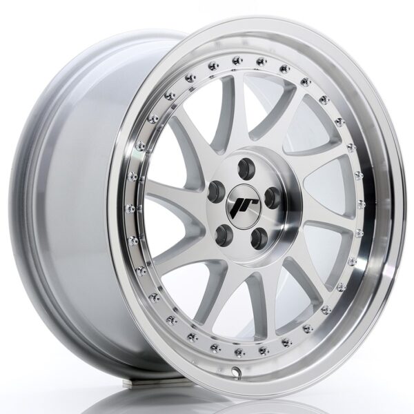 Valuvelg Japan Racing JR26 18×8,5 ET35 5×100 Silver Machined Face JR26