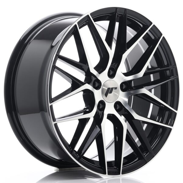 Valuvelg Japan Racing JR28 18×8,5 ET40 5×114,3 Gloss Black Machined Face JR28