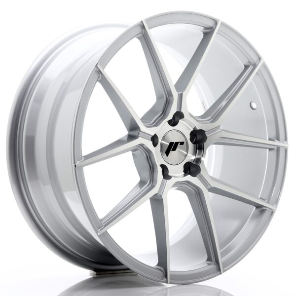 Valuvelg Japan Racing JR30 19×8,5 ET35 5×120 Silver Machined Face JR30