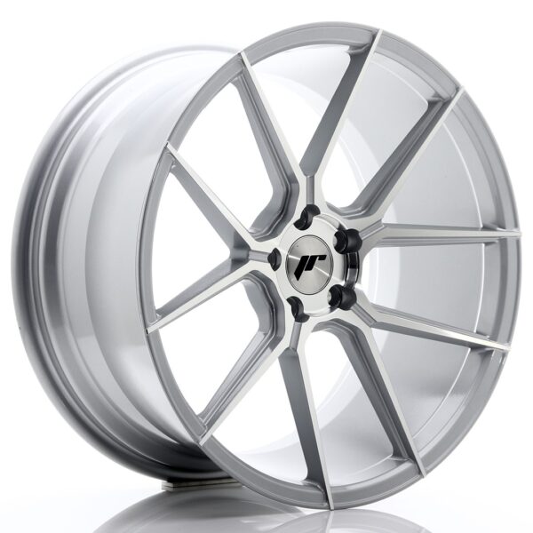 Valuvelg Japan Racing JR30 20×10 ET30 5×120 Silver Machined Face JR30