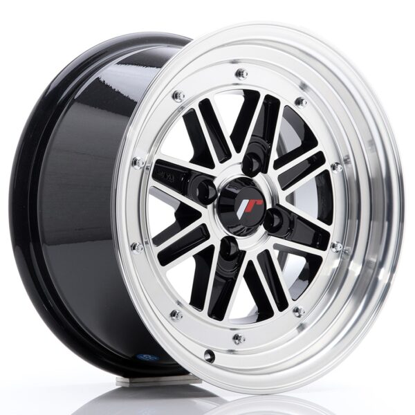 Valuvelg Japan Racing JR31 15×7.5 ET20 4×100 Gloss Black Machined Face JR31