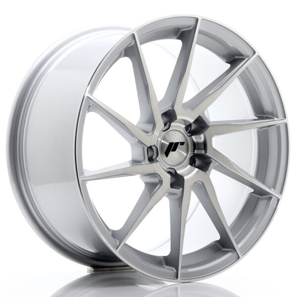 Valuvelg Japan Racing JR36 18×9 ET35 5×120 Silver Brushed Face JR36