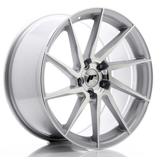 Valuvelg Japan Racing JR36 19×9,5 ET35 5×120 Silver Brushed Face JR36