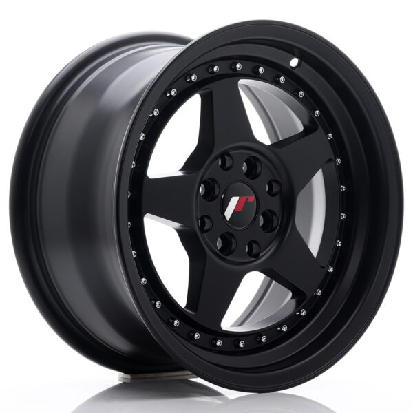 Valuvelg Japan Racing JR6 16×8 ET30 4×100/114 Matt Black JR6