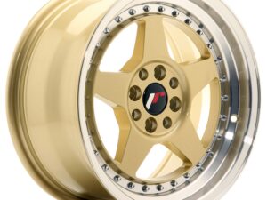 Valuvelg Japan Racing JR6 16×8 ET30 4×100/114 Gloss Black Machined JR6