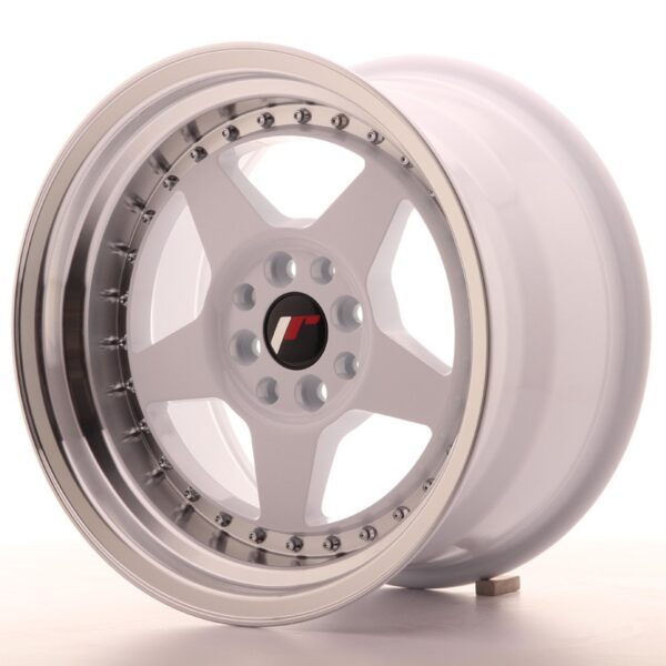 Valuvelg Japan Racing JR6 16×9 ET20 4×100/108 White Machined Lip JR6