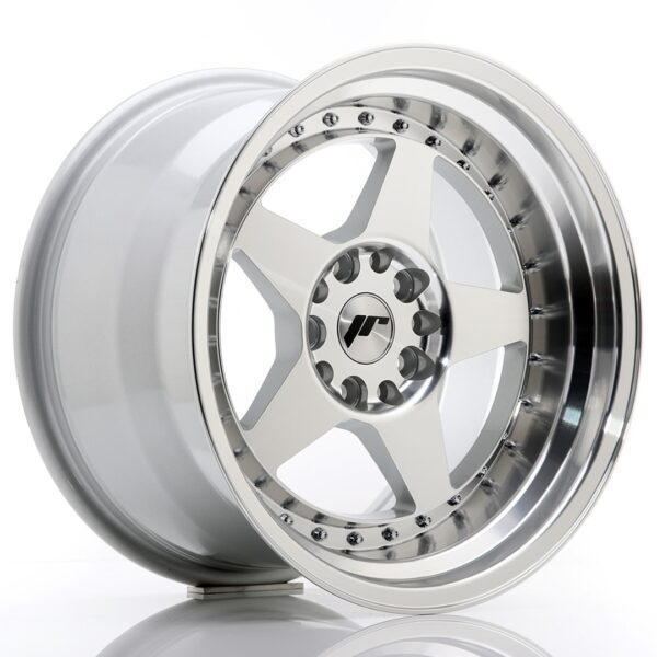 Valuvelg Japan Racing JR6 17×10 ET20 5×114/120 Silver Machined Face JR6