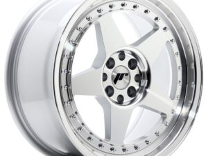 Valuvelg Japan Racing JR6 17×8 ET35 4×100/114 Silver Machined Face JR6