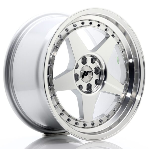 Valuvelg Japan Racing JR6 17×9 ET25 5×114/120 Silver Machined Face JR6