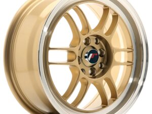 Valuvelg Japan Racing JR6 15×8 ET25 4×100/108 Gold Machined Lip JR6