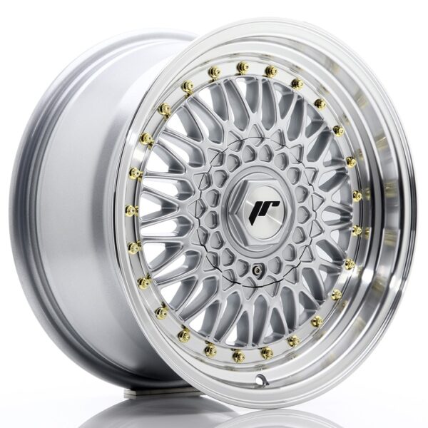 Valuvelg Japan Racing JR9 16×7,5 ET25 4×100/108 Silver Machined Lip JR9