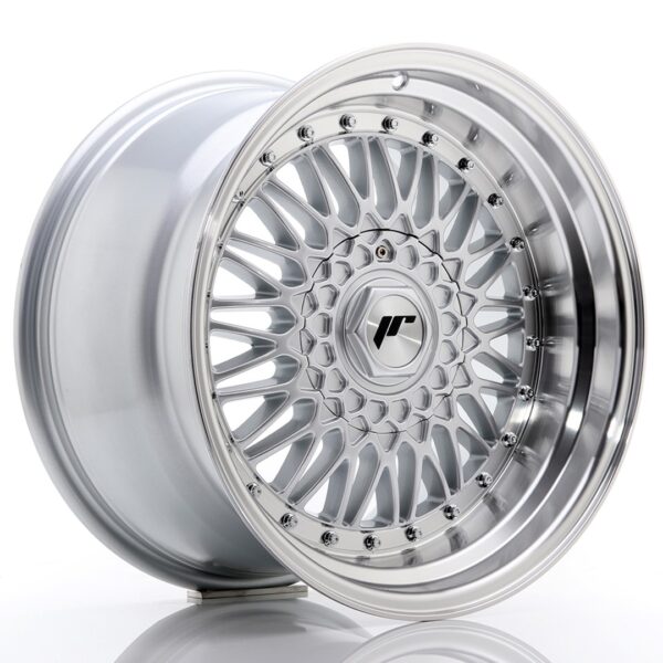 Valuvelg Japan Racing JR9 17×10 ET20 5×112/120 Silver Machined Lip+Silver Rivets JR9