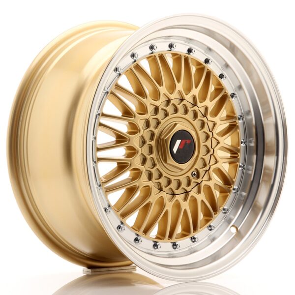 Valuvelg Japan Racing JR9 17×8,5 ET35 5×100/114 Gold Machined Lip JR9