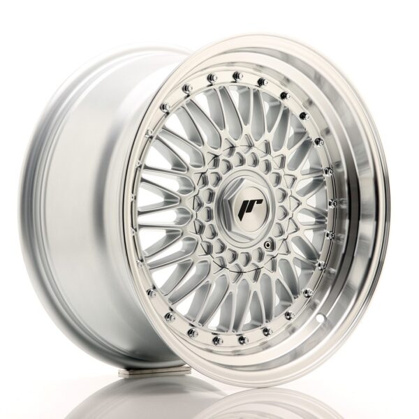 Valuvelg Japan Racing JR9 17×8,5 ET20 5×112/120 Silver Machined Lip+Silver Rivets JR9