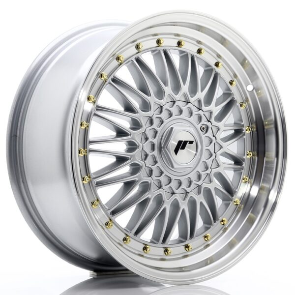 Valuvelg Japan Racing JR9 18×8 ET40 5×112/114 Silver Machined Lip JR9