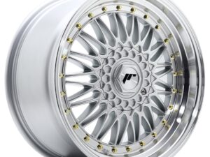 Valuvelg Japan Racing JR9 17×8,5 ET35 5×112/120 Silver Machined Lip+Silver Rivets JR9