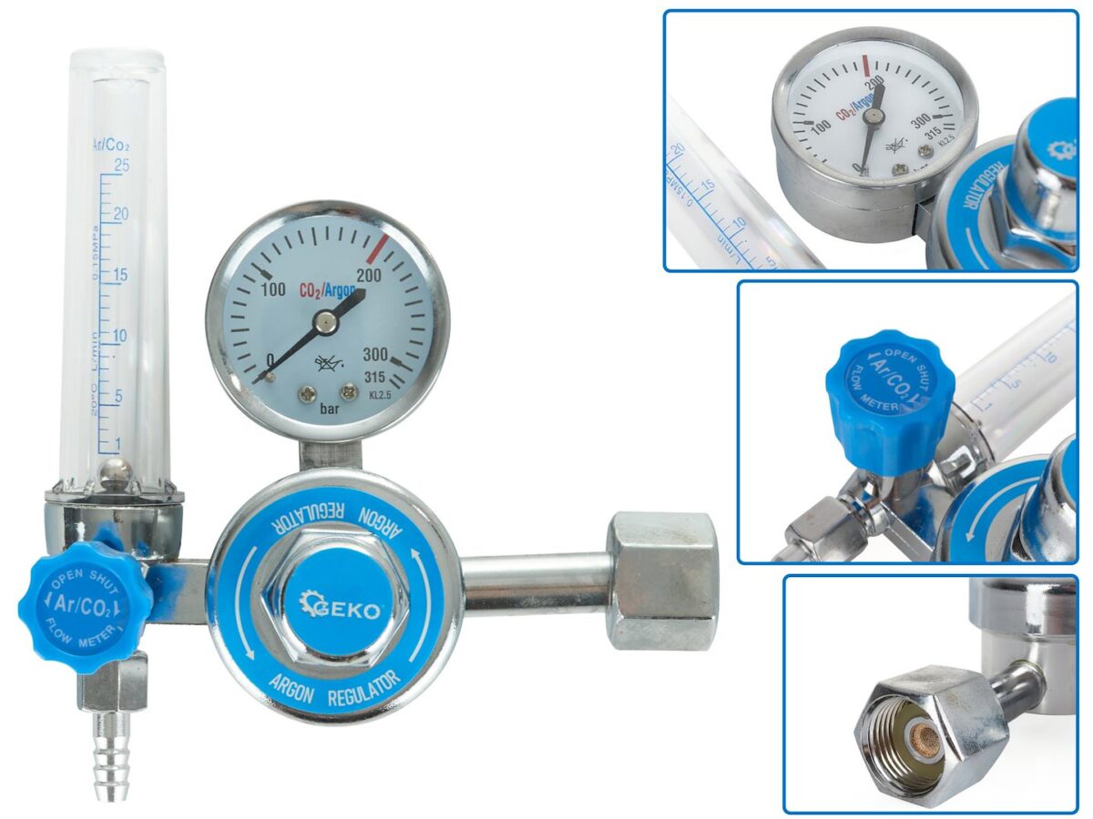 Reduktor argoon / CO2 Gaasireduktorid