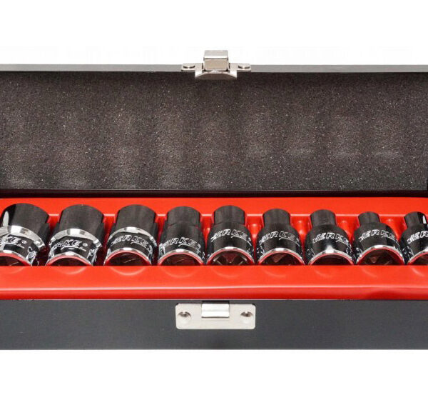 Torx padrunvõtmed 1/2″ 9-osa Verke Premium Võtmete komplektid