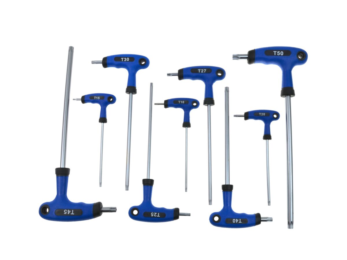 Torx võtmed T-type Võtmete komplektid