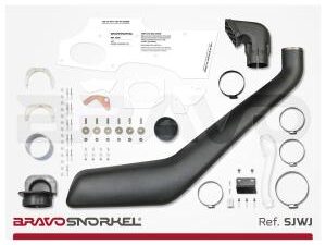 Snorkel Land Rover Discovery III/IV 06-09 Bravo Snorklid