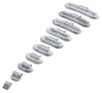 Klambriga kinnitatavad pliiraskused (Pb) 45g terasvelgedele Fivestars Veljeraskused