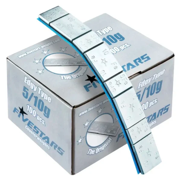 Kleepuv FE raskus FS 5/10g Ümmargune karp Veljeraskused