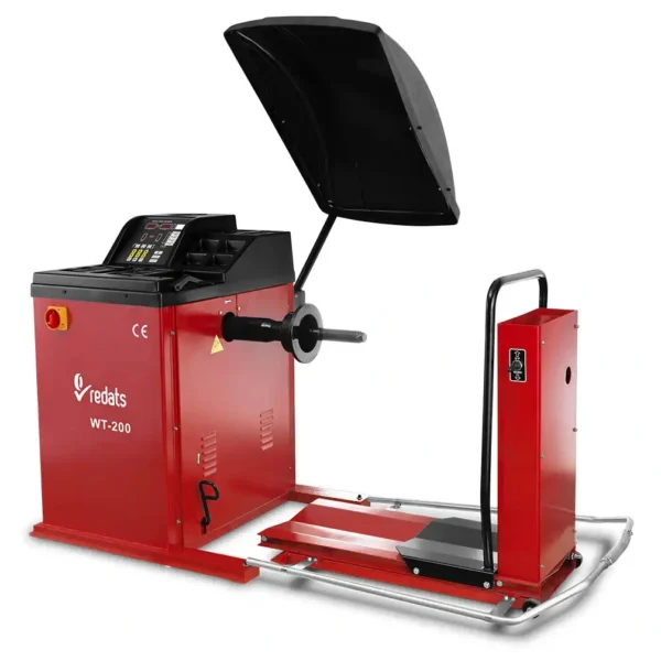 Poolautomaatne manuaalne rataste tasakaalustuspink REDATS W-110 230V või 12V Rehvipingid