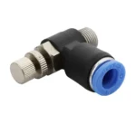 Pistikühendus 8 mm voolikuga, drosselventiil, 1/8″ keermega, M220 ja M221 mudelitele Ventiilid
