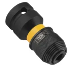 DeWalt 1/2 kuni 1/4 kuuskantadapter. Ventiilid